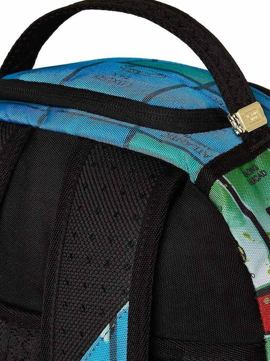 Sprayground DLXR School Bag Backpack Multicolour with Water Bottle Holder