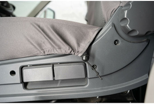 Lampa Car Seat Covers Headrests 3 Rows of Seats Dark Gray Colour Sedili Set Medium Lampa 1 Piece L5502.9
