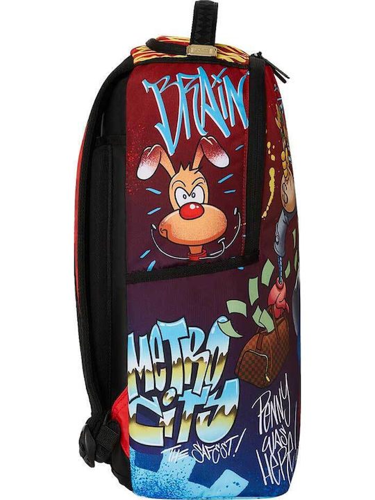 Sprayground DLXSR School Bag Backpack Multicolour with Water Bottle Holder