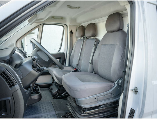 Lampa Car Seat Covers Headrests 3 Rows of Seats Dark Gray Color Sedili Set Large Medium Lampa 1 Piece L5503.0