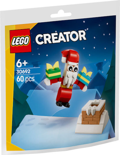 LEGO Creator Забавление с Комин и Дядо Коледа за 6+ Години 60 Бройки