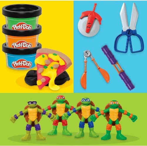 Hasbro Play-doh Worldbuilding Cowabunga Creations G0556