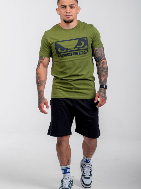 T-shirt Khaki, Black