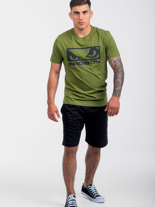 T-shirt Khaki, Black
