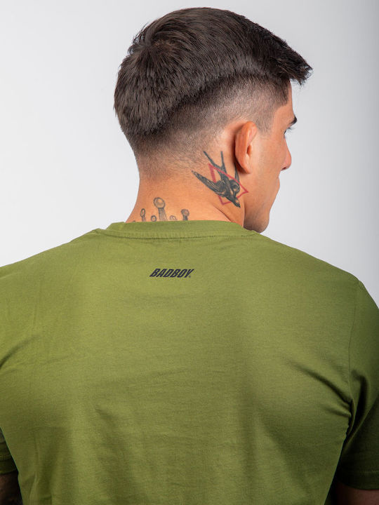 T-shirt Khaki, Black