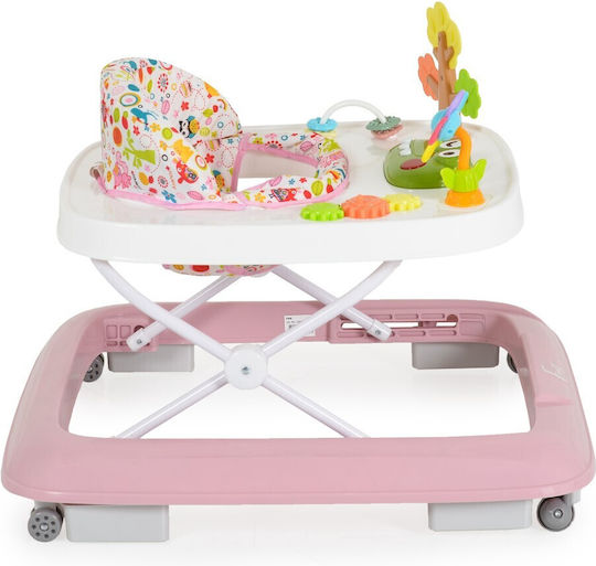 Moni Forest Baby Walker with Music for 6+ Months Pink