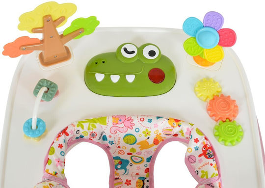 Moni Forest Baby Walker with Music for 6+ Months Pink