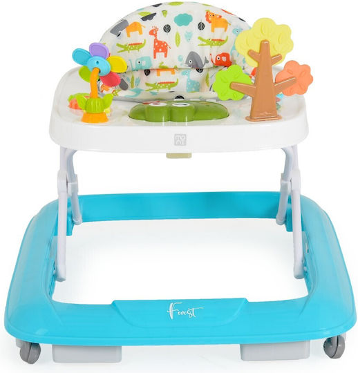 Moni Baby Walker with Music for 6+ Months Blue