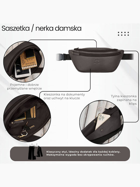 Frauen Bum Bag Gürtel Braun