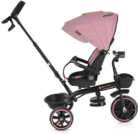 Byox Summer Convertible with Parental Handle for 12 Months Pink