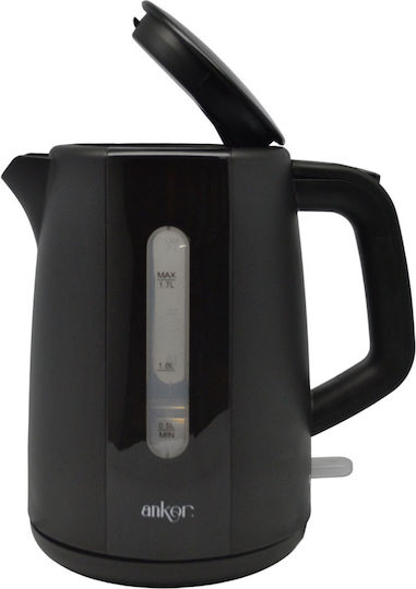 Ankor Βραστήρας 1.7lt 2200W Μαύρος