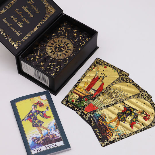 Golden Tarot Leaves – Let the Magic Begin – Gift Box