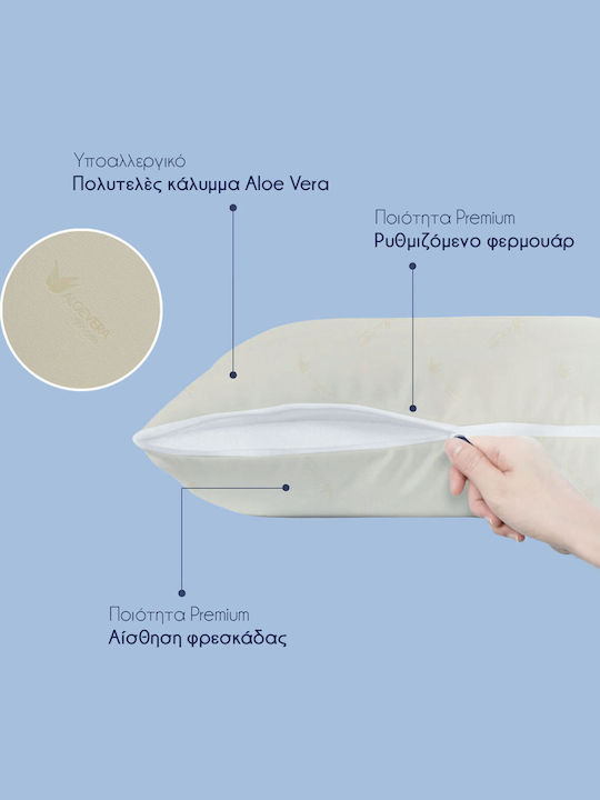 Bed & Home Μαξιλάρι Ύπνου Latex Ανατομικό