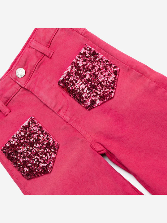 Funky Kids' Fuchsia Jeans Trousers