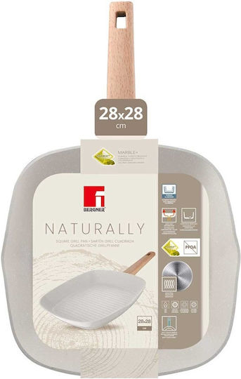 Bergner Aluminum Pan with Stone Interior Coating 28cm