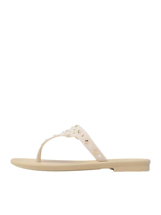 Cacau Women's Flip Flops Beige
