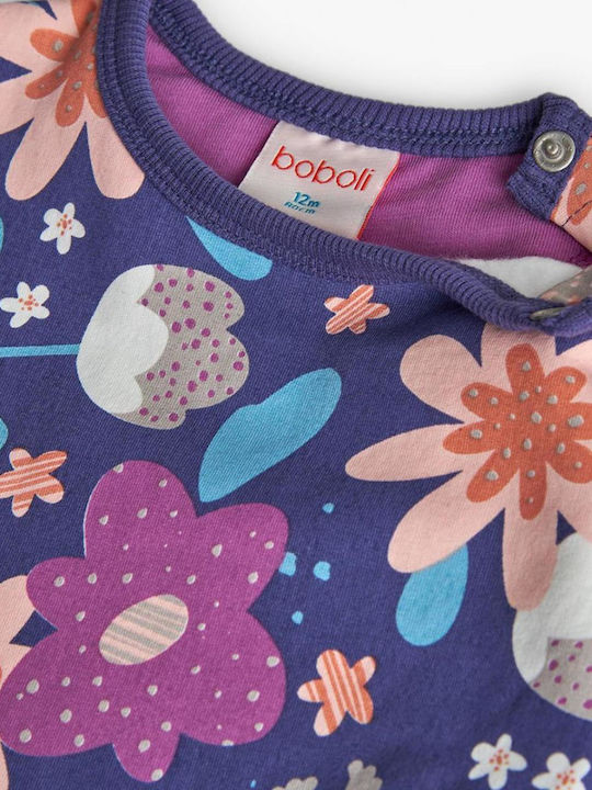 Children's Dress Sweatshirt Long Sleeve Purple