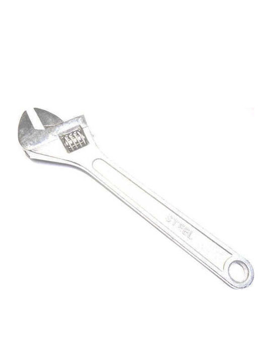 Adjustable French Wrench Length 300mm 12" Steel Large Spanner