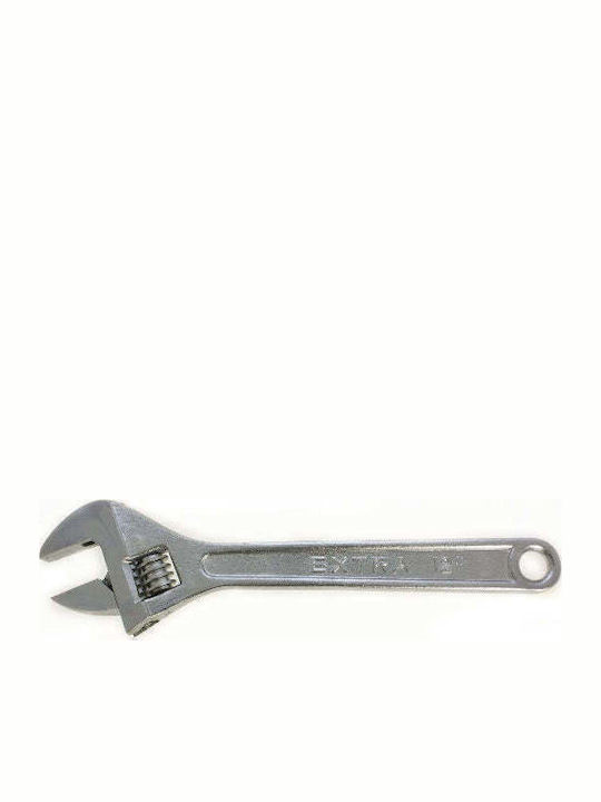 Adjustable French Wrench Length 300mm 12" Steel Large Spanner
