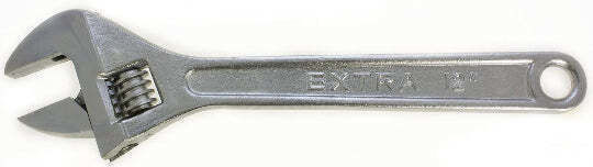 Adjustable Wrench Length 300mm 12" Steel Large Spanner