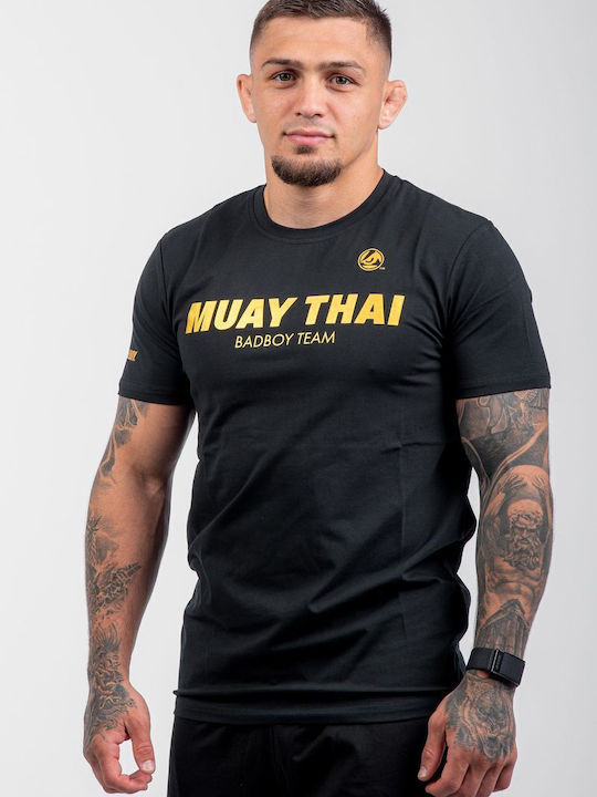 Bad Boy Short Sleeve Shirt BB-000022-105 for Muay Thai Black