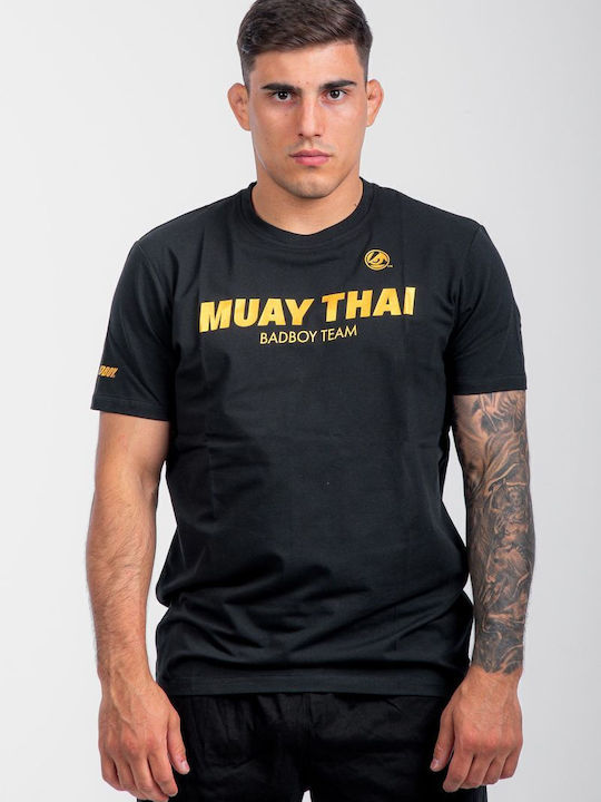 Bad Boy Short Sleeve Shirt BB-000022-105 for Muay Thai Black