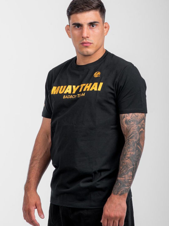 Bad Boy Short Sleeve Shirt BB-000022-105 for Muay Thai Black