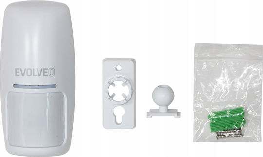Evolveo Senzor De Mișcare Wireless RF Infraroșu Unghi De Detectare 110° Rază De Acțiune 8m