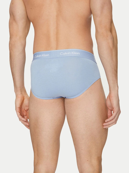 Herren Slips Glacier, Blue Bell 3Packung