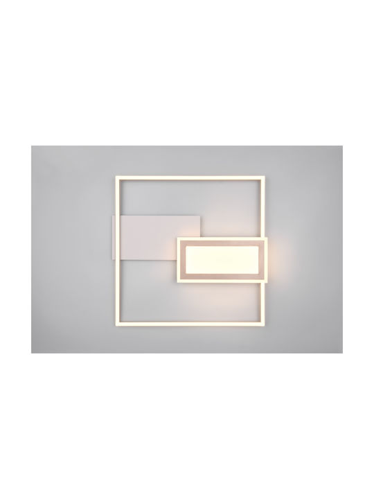 Trio Lighting Ceiling Mount Light Gray with Integrated LED