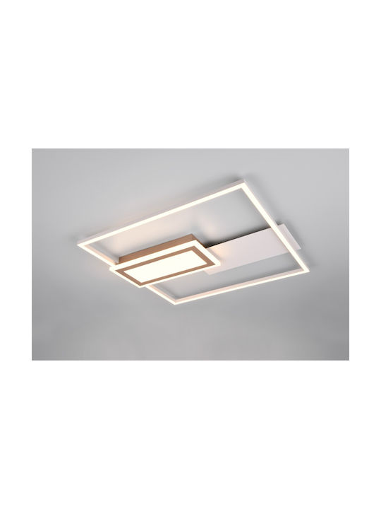 Trio Lighting Ceiling Mount Light Gray with Integrated LED