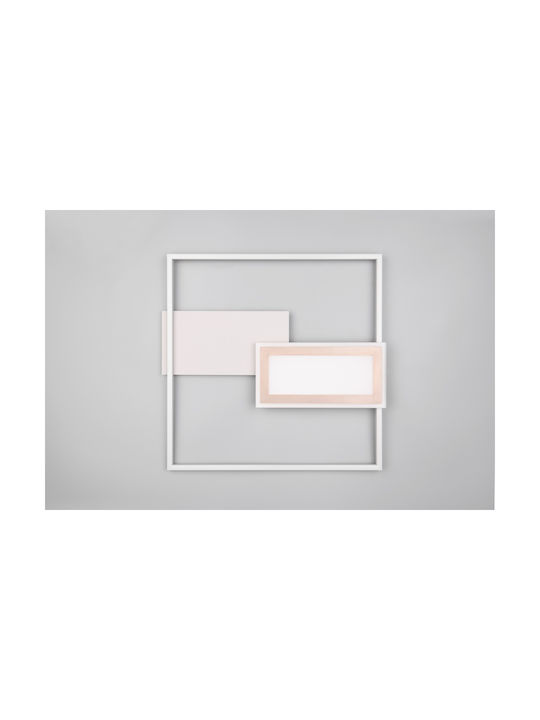 Trio Lighting Ceiling Mount Light Gray with Integrated LED