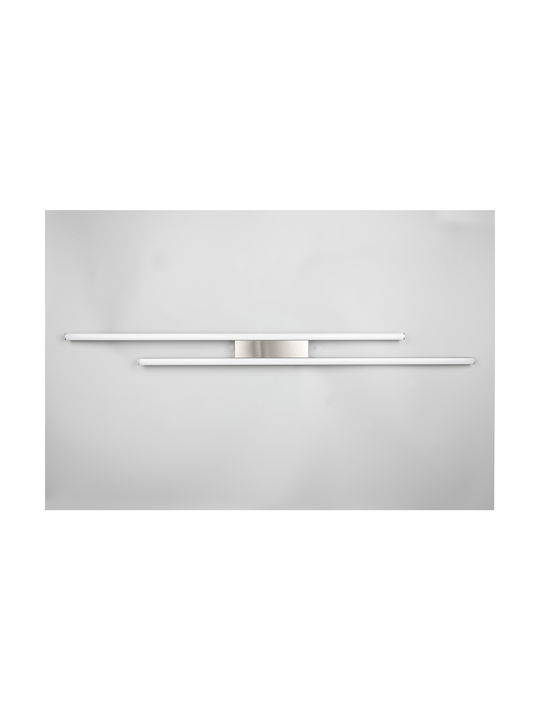Trio Lighting Deckenleuchte Silber mit Integrierter LED