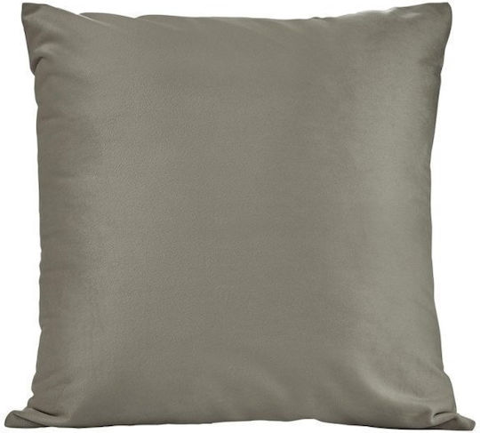 Domoletti Braunes Zierkissen 40x40cm