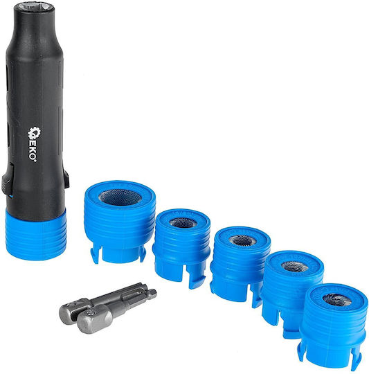 Professional Car Wheel Bolt Screw Cleaning Tool Set 9 Pieces Geko