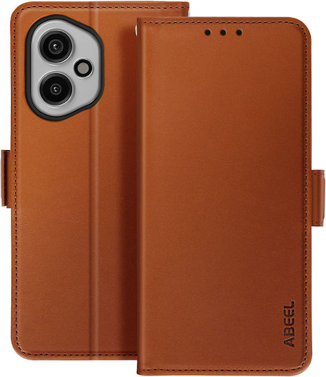 Abeel Honor 400 Анти-rfid Калъф Портмоне Картодържател Кафяв