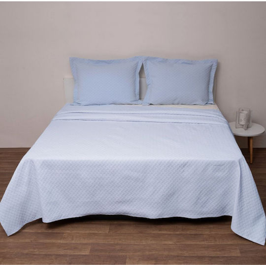 Viopros Decorative Pillow Case Light Blue 50x70cm