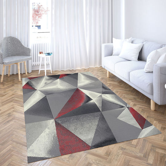 Viopros Ρότερνταμ Χαλί Ορθογώνιο Γκρι 133x190cm