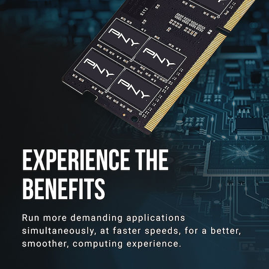 PNY Performance DDR4 with 1x16GB Module and Speed 3200 for Laptop