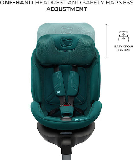 Kinderkraft Xrider 2 Baby Car Seat i-Size with Isofix Green