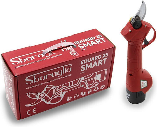 Sbaraglia Eduard Smart 25 Baumschere Batterie 16.8V mit Maximalem Schnittdurchmesser 25mm