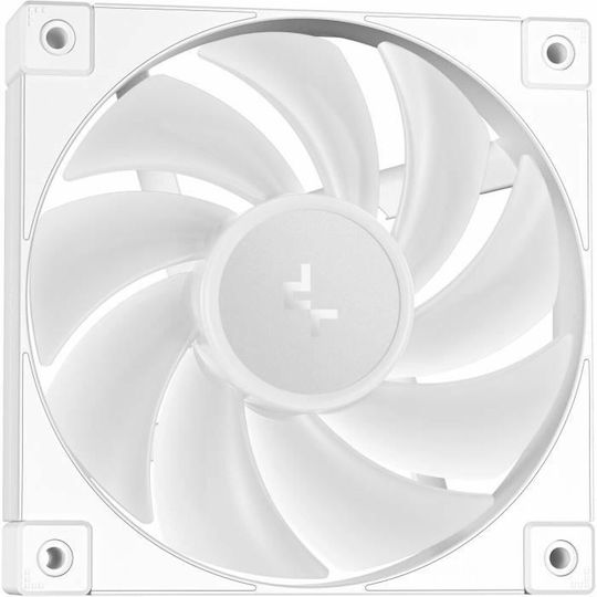 Deepcool Deepcool Mystique 240 White Water Cooling System AIO CPU with 2 120mm Fans and ARGB Lighting