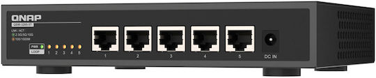 QNap QSW-1105-5T Неуправляем L2 Switch с 5 Портове Ethernet