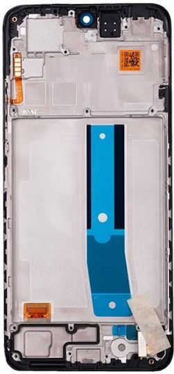 Xiaomi Screen with Touch Mechanism and Frame for Xiaomi Redmi Note 12S (Black)