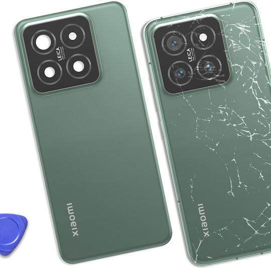 Xiaomi Rear Window Xiaomi 14 Original Service Pack Green