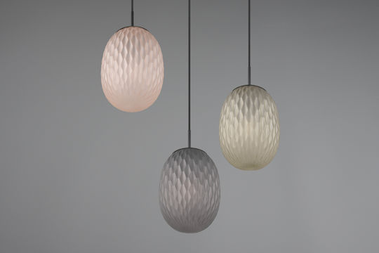 Trio Lighting Κρεμαστό Φωτιστικό Μαύρο 43x150εκ.