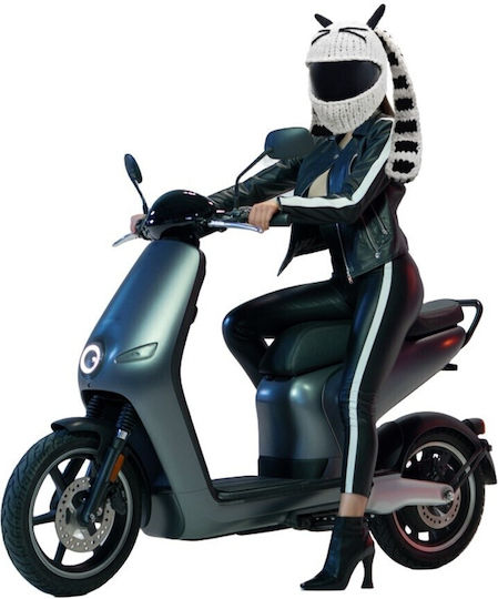 Căciulă Albă Pentru Casca Rider