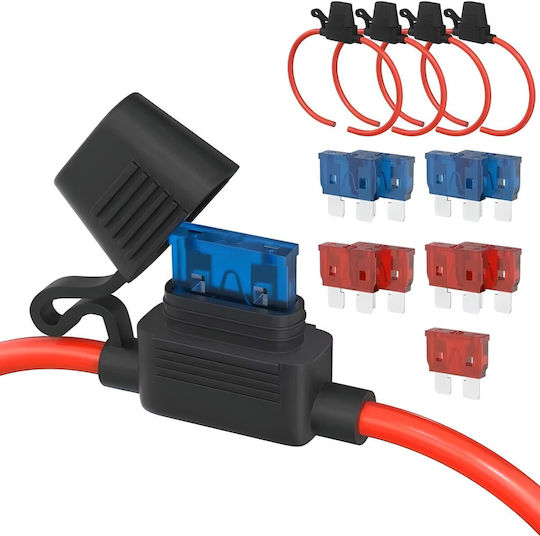Fuse Socket 12 Awg Kabel Universell Abgedichtet Hochstrom