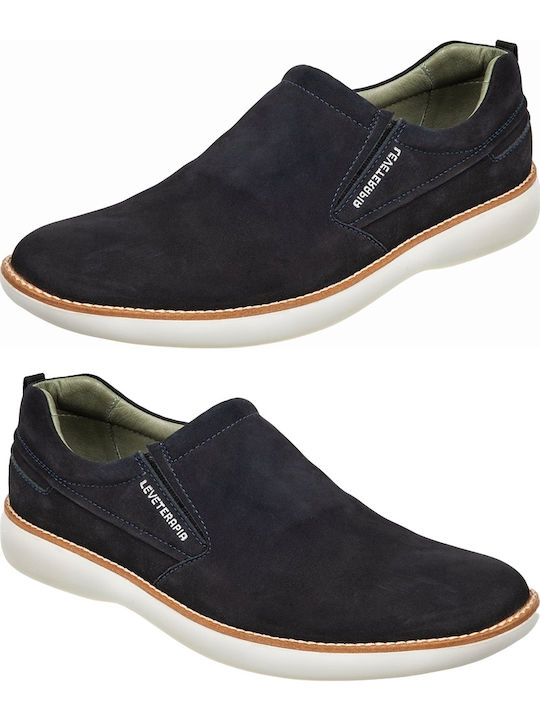 Men's Leather Slip-Ons Brown