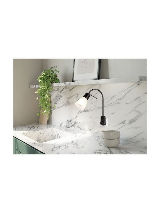 Trio Lighting Levisto Single Spot with Socket E14 in Black Color